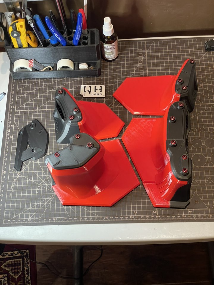 Strike Pads split config full kit