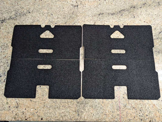 Rocket laser cut velcro