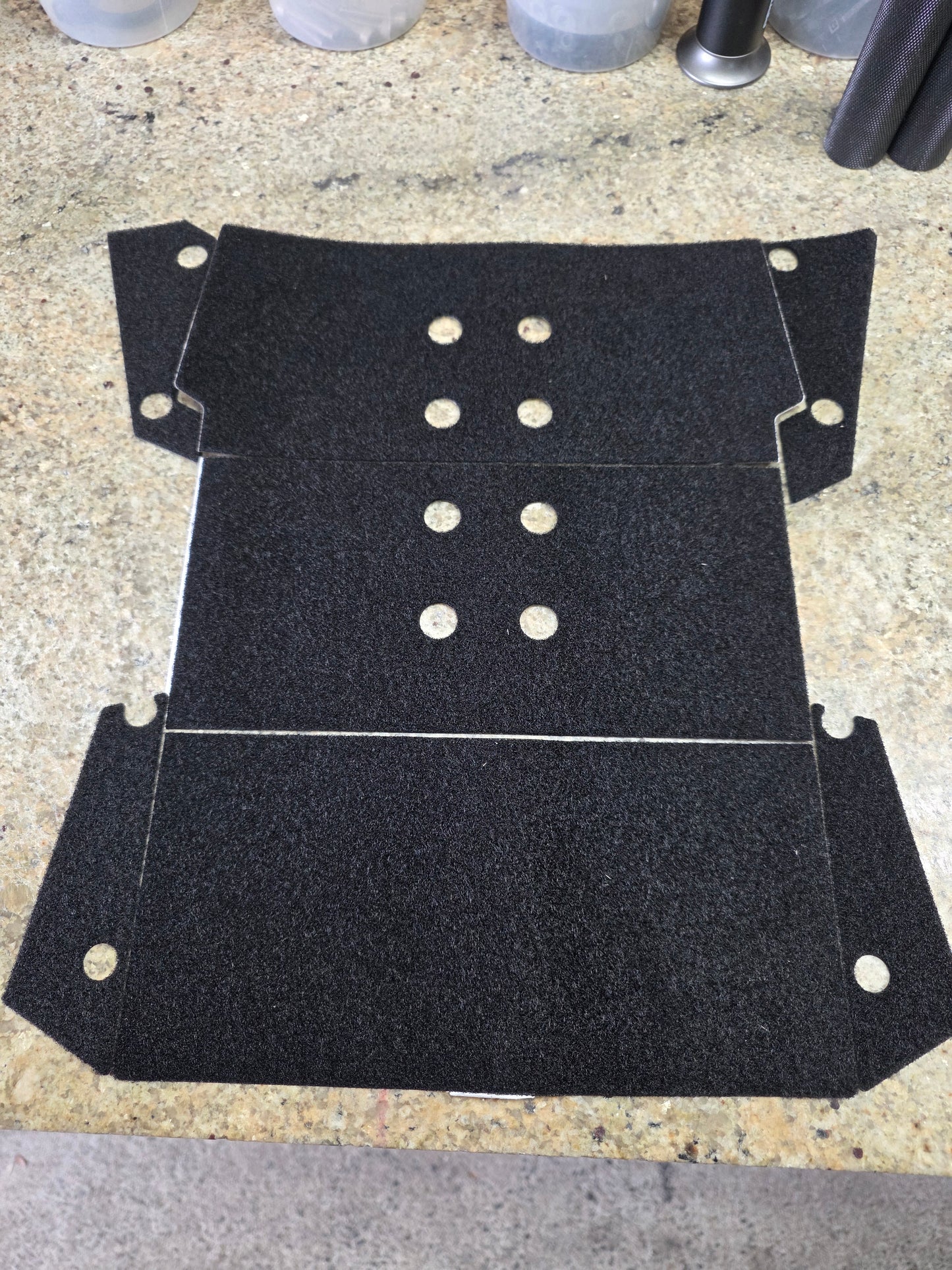 Lynx S laser cut velcro loops
