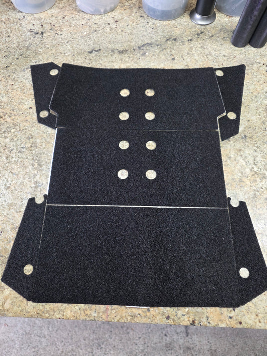 Lynx S laser cut velcro loops