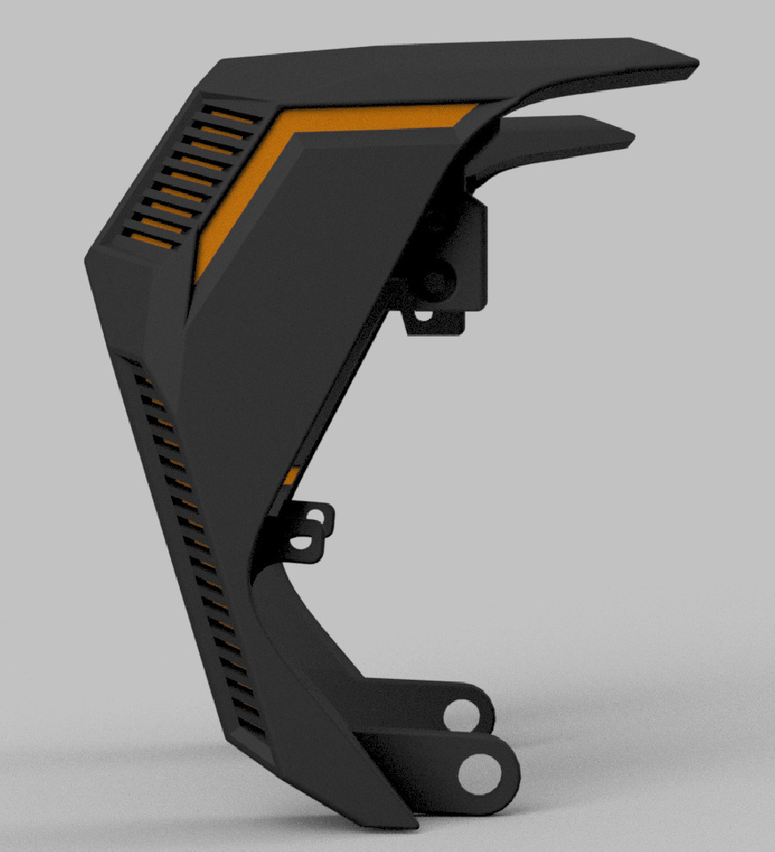 V14 stand alone front bumper