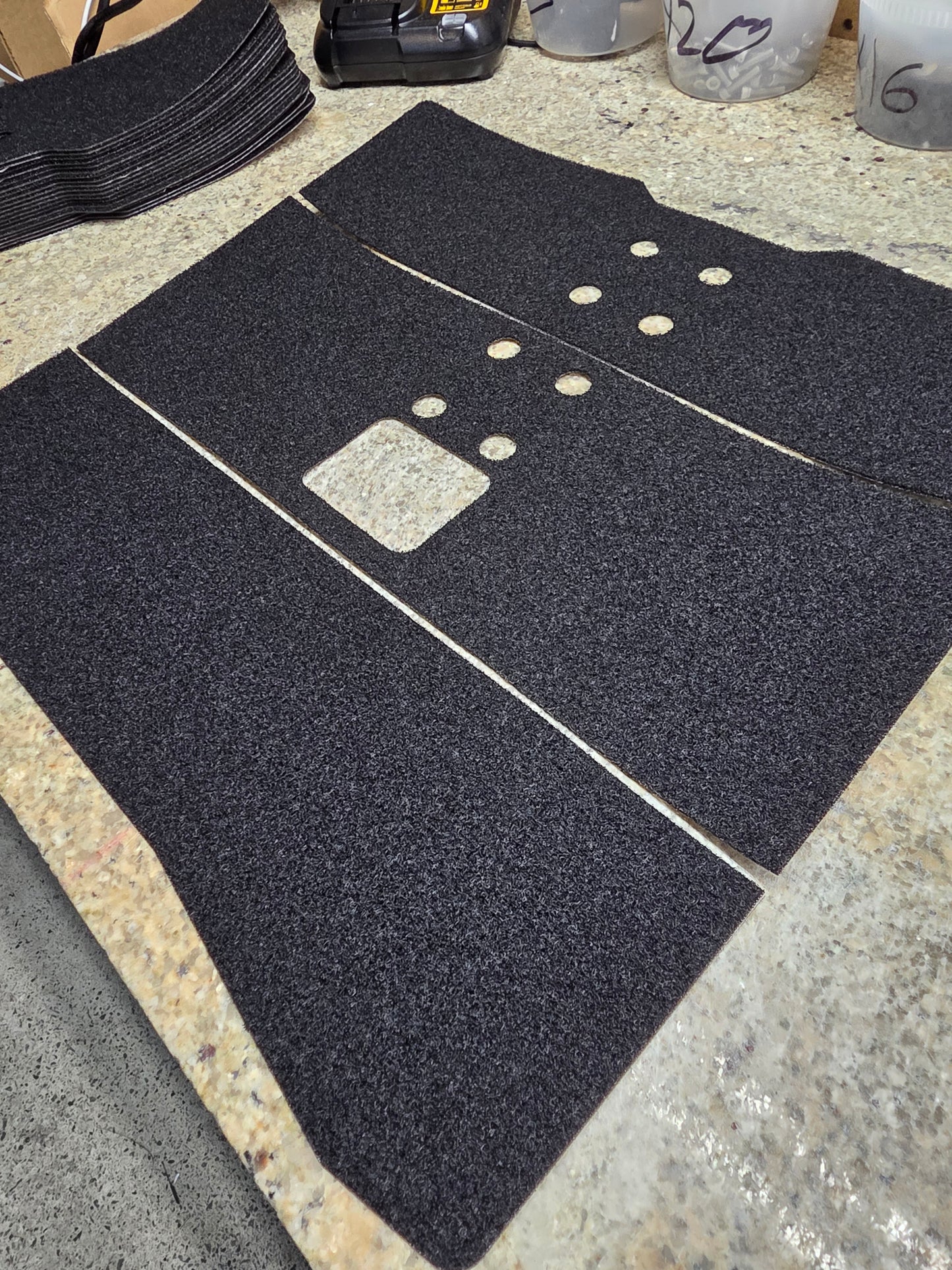 P6 laser cut velcro